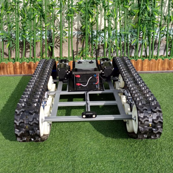 Shock-absorbing Suspension Remote Control Tank Robot Chassis (RTC300) - Image 3